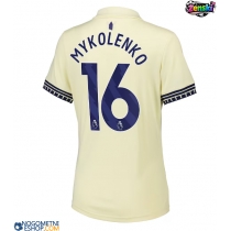 Ženski Nogometni dresi Everton Vitaliy Mykolenko #16 Gostujoči 2025-26 Kratek Rokav